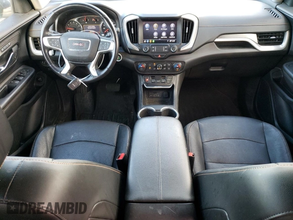 2020 GMC Terrain SLT with VIN 3GKALVEX6LL345320, listed as a Copart auction lot 84639284 with 57,412 mi miles and Salvage Title. Bid and sale history available at DreamBid. Image 8.