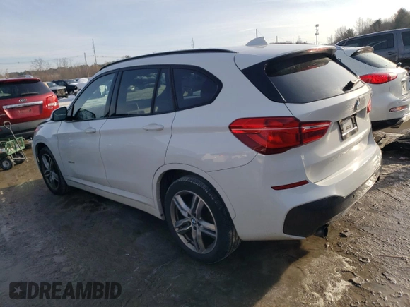 2017 BMW X1 xDrive28i with VIN WBXHT3C3XH5F77236, listed as a Copart auction lot 46406215 with 156,446 mi miles and Salvage Title. Bid and sale history available at DreamBid. Image 2.