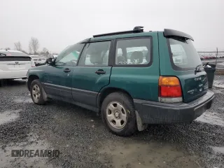 1999 Subaru Forester L with VIN JF1SF6356XH732233, listed as a Copart auction lot 87039714 with 170,275 mi miles and Salvage Title. Bid and sale history available at carsss.com. Image 2.