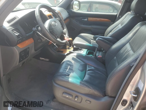 2006 Lexus GX with VIN JTJBT20X760104404, listed as a Copart auction lot 53731715 with 156,604 mi miles and Salvage Title. Bid and sale history available at carsss.com. Image 7.