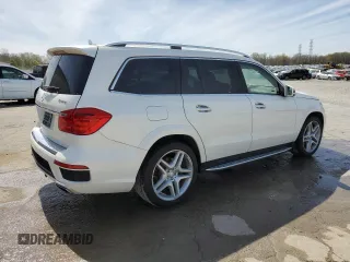 2013 Mercedes-Benz GL-Class GL 550 with VIN 4JGDF7DEXDA262716, listed as a Copart auction lot 50136435 with 168,182 mi miles and Salvage Title. Bid and sale history available at carsss.com. Image 3.