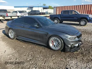 2020 BMW M4 with VIN WBS4Y9C00LAH83034, listed as a Copart auction lot 69319354 with Not Provided miles and Salvage Title. Bid and sale history available at carsss.com. Image 4.