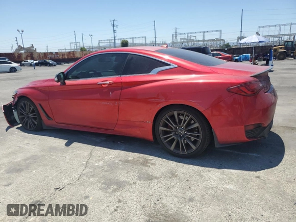 2017 Infiniti Q60 Red Sport 400 с VIN JN1FV7EK2HM610729, выставлен на аукционе Copart как лот 57912285 с пробегом 90 335 миль миль и Списание • Salvage title. История ставок и продаж доступна на DreamBid. Изображение 2.
