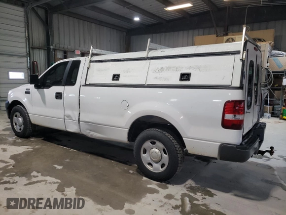 2008 Ford F-150 XL with VIN 1FTRF12218KE99420, listed as a Copart auction lot 44767035 with 180,556 mi miles and Salvage Title. Bid and sale history available at carsss.com. Image 2.