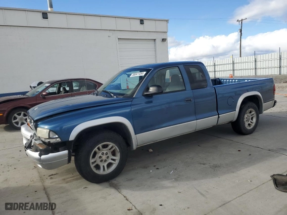 2004 Dodge Dakota SLT with VIN 1D7GL42N14S527972, listed as a Copart auction lot 86841454 with 150,784 mi miles and Salvage Title. Bid and sale history available at carsss.com. Image 1.