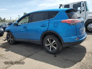 2018 Toyota RAV4 XLE with VIN 2T3WFREV8JW407501, listed as a Copart auction lot 54239815 with Not Provided miles and Salvage Title. Bid and sale history available at DreamBid. Image 2.