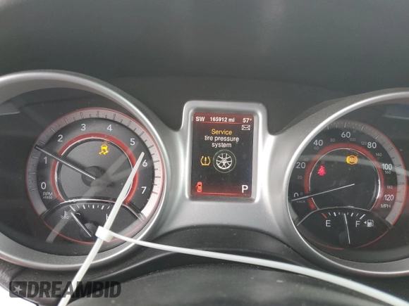 2015 Dodge Journey R/T with VIN 3C4PDCEG7FT614792, listed as a Copart auction lot 57135825 with 165,912 mi miles and Salvage title. Bid and sale history available at DreamBid. Image 9.
