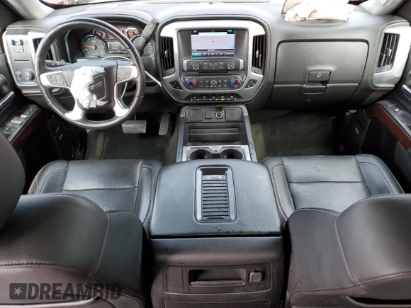 2018 GMC Sierra 1500 SLT with VIN 3GTU1NER7JG204066, listed as a Copart auction lot 59177625 with 71,918 mi miles and Salvage title. Bid and sale history available at DreamBid. Image 8.