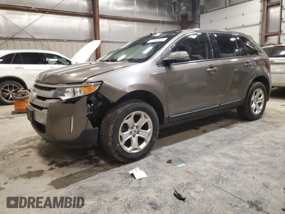 2013 Ford Edge SEL with VIN 2FMDK3JC2DBC16194, listed as a Copart auction lot 51583605 with 186,047 mi miles and Clean Title. Bid and sale history available at carsss.com. Image 1.