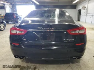 2015 Maserati Quattroporte S Q4 with VIN ZAM56RRA5F1158269, listed as a Copart auction lot 50154015 with 59,635 mi miles and Salvage Title. Bid and sale history available at carsss.com. Image 6.