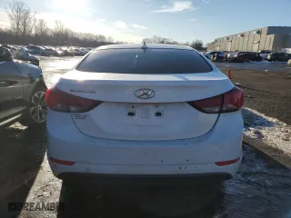 2015 Hyundai Elantra Limited with VIN 5NPDH4AE1FH597974, listed as a Copart auction lot 46057675 with 195,116 mi miles and Clean Title. Bid and sale history available at carsss.com. Image 6.