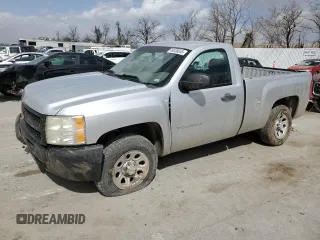 2010 Chevrolet Silverado 1500 Work Truck with VIN 1GCPCPEX8AZ263693, listed as a Copart auction lot 49038045 with 132,268 mi miles and Salvage Title. Bid and sale history available at DreamBid. Image 1.