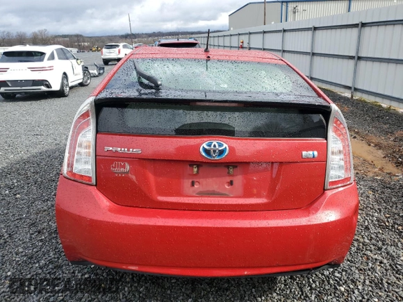 2013 Toyota Prius One with VIN JTDKN3DU7D5692033, listed as a Copart auction lot 47649055 with 118,991 mi miles and Salvage Title. Bid and sale history available at DreamBid. Image 6.