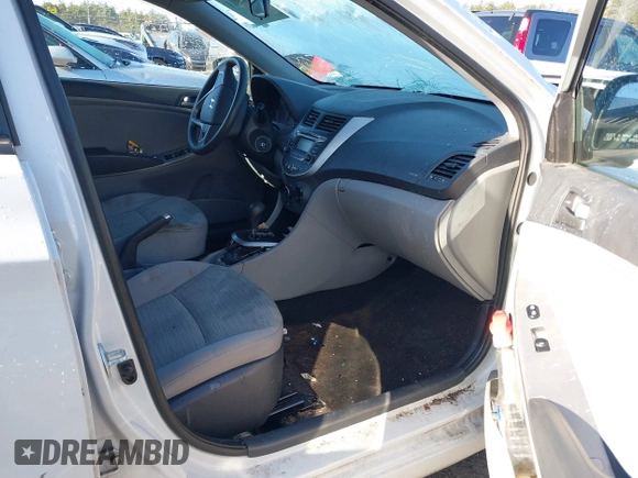 2017 Hyundai Accent SE with VIN KMHCT5AE6HU357260, listed as a IAAI auction lot 41810011 with 80,720 mi miles and . Bid and sale history available at DreamBid. Image 5.