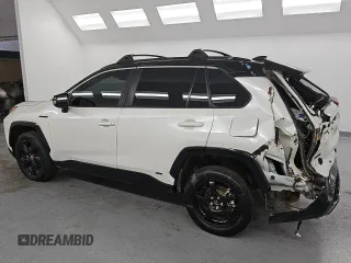 2021 Toyota RAV4 Hybrid XSE with VIN 4T3E6RFV8MU060122, listed as a Copart auction lot 62019045 with 60,971 mi miles and Salvage title. Bid and sale history available at DreamBid. Image 2.