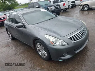 2013 Infiniti G37 Journey with VIN JN1CV6AP3DM719256, listed as a IAAI auction lot 42186950 with 81,898 mi miles and . Bid and sale history available at DreamBid. Image 1.