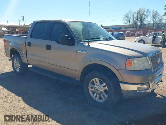 2004 Ford F-150 XLT with VIN 1FTPW14504KC17681, listed as a IAAI auction lot 41852362 with 201,674 mi miles. Bid and sale history available at carsss.com. Image 1.