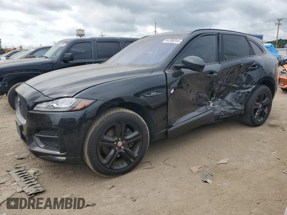 2017 Jaguar F-Pace 35t R-Sport с VIN SADCL2BV3HA083328, выставлен на аукционе Copart как лот 64398344 с пробегом Не указан миль и Списание • Salvage title. История ставок и продаж доступна на DreamBid. Изображение 1.