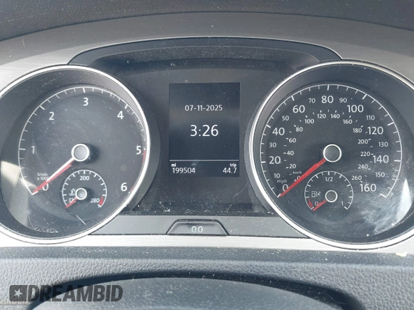 2015 Volkswagen Golf S с VIN 3VWCA7AU8FM514167, выставлен на аукционе IAAI как лот 42732184 с пробегом 199 504 миль миль и . История ставок и продаж доступна на DreamBid. Изображение 7.