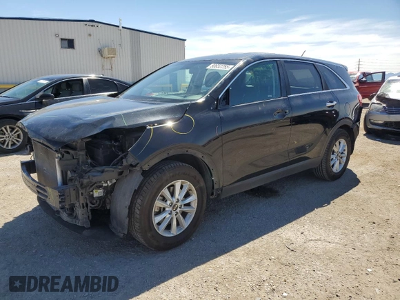 2019 Kia Sorento LX with VIN 5XYPG4A33KG582537, listed as a Copart auction lot 50652255 with 85,524 mi miles and Salvage Title. Bid and sale history available at carsss.com. Image 1.