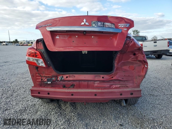 2019 Mitsubishi Mirage SE z VIN ML32F4FJ5KHF04620, wystawiony jako Copart lot #81264334 z przebiegiem 40 403 mil mil oraz Szkoda całkowita • Salvage title. Historia ofert i sprzedaży dostępna na DreamBid. Obrazek 6.