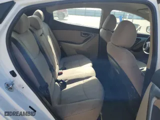 2016 Hyundai Elantra SE with VIN 5NPDH4AE9GH790875, listed as a Copart auction lot 52036105 with 86,760 mi miles and Salvage Title. Bid and sale history available at carsss.com. Image 10.