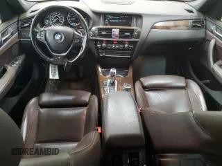 2015 BMW X3 xDrive28i z VIN 5UXWX9C50F0D53429, wystawiony jako Copart lot #53890205 z przebiegiem 116 713 mil mil oraz Szkoda całkowita • Salvage title. Historia ofert i sprzedaży dostępna na DreamBid. Obrazek 8.