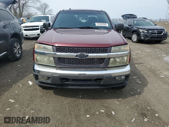 2008 Chevrolet Colorado z VIN 1GCDT43E388189487, wystawiony jako Copart lot #51434345 z przebiegiem 390 382 mil mil oraz Czysty tytuł • Clean title. Historia ofert i sprzedaży dostępna na DreamBid. Obrazek 5.