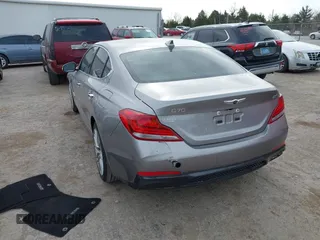 2021 Genesis G70 2.0T with VIN KMTG64LA9MU073635, listed as a IAAI auction lot 41829019 with 47,186 mi miles and . Bid and sale history available at DreamBid. Image 3.