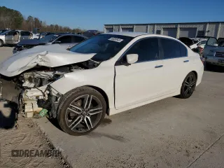 2017 Honda Accord Sedan Sport with VIN 1HGCR2F53HA083108, listed as a Copart auction lot 46889545 with 150,420 mi miles and Salvage Title. Bid and sale history available at carsss.com. Image 1.