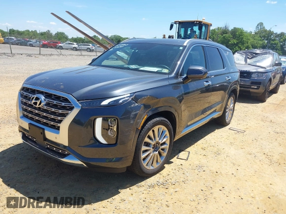 2020 Hyundai Palisade Limited with VIN KM8R5DHE4LU082503, listed as a IAAI auction lot 42294009 with 34,060 mi miles and . Bid and sale history available at DreamBid. Image 18.