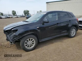 2011 Mitsubishi Outlander Sport ES with VIN JA4AH3AU7BZ606064, listed as a Copart auction lot 64658464 with 270,793 mi miles and Salvage title. Bid and sale history available at DreamBid. Image 1.