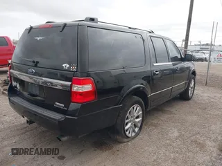 2017 Ford Expedition Max Limited with VIN 1FMJK1KT5HEA82409, listed as a IAAI auction lot 41808018 with 122,515 mi miles and . Bid and sale history available at DreamBid. Image 4.