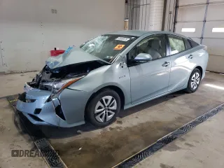 2017 Toyota Prius Two with VIN JTDKBRFU5H3577666, listed as a Copart auction lot 53668975 with 60,752 mi miles and Salvage Title. Bid and sale history available at DreamBid. Image 1.