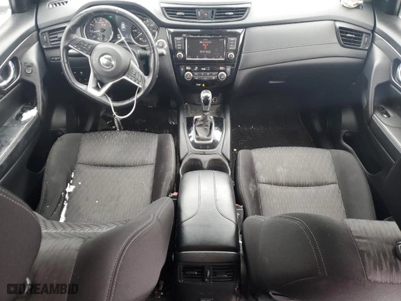2019 Nissan Rogue SV with VIN JN8AT2MV9KW372227, listed as a Copart auction lot 46036175 with 142,377 mi miles and Clean Title. Bid and sale history available at carsss.com. Image 8.