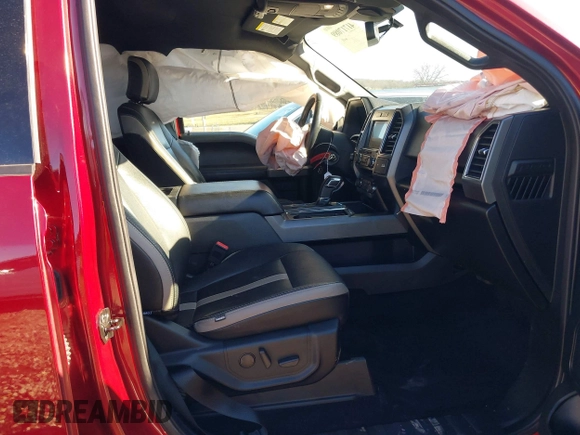2019 Ford F-150 XL with VIN 1FTEW1E59KKE73451, listed as a IAAI auction lot 41717089 with 63,386 mi miles. Bid and sale history available at carsss.com. Image 5.