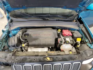 2020 Jeep Renegade Latitude with VIN ZACNJBBB9LPL91898, listed as a Copart auction lot 54888315 with 70,297 mi miles and Salvage title. Bid and sale history available at DreamBid. Image 12.