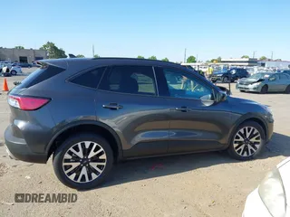 2020 Ford Escape SE Sport Hybrid with VIN 1FMCU0BZ3LUC49186, listed as a IAAI auction lot 42367825 with 28,362 mi miles and . Bid and sale history available at DreamBid. Image 13.