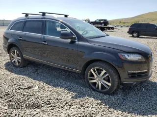 2015 Audi Q7 Premium Plus with VIN WA1LGAFE9FD012371, listed as a Copart auction lot 59772625 with 105,212 mi miles and Salvage title. Bid and sale history available at DreamBid. Image 4.