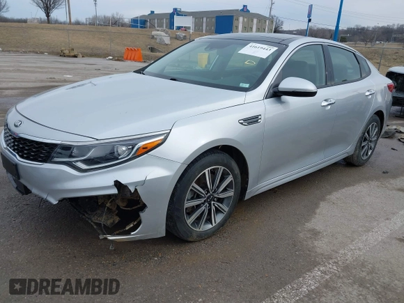 2020 Kia Optima EX Premium with VIN 5XXGU4L15LG413176, listed as a IAAI auction lot 41619443 with 56,141 mi miles. Bid and sale history available at carsss.com. Image 18.