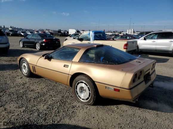 1986 Chevrolet Corvette with VIN 1G1YY0782G5113140, listed as a Copart auction lot 47271925 with 195,546 mi miles and Clean Title. Bid and sale history available at carsss.com. Image 3.