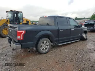 2016 Ford F-150 XL with VIN 1FTEW1CPXGKF97157, listed as a Copart auction lot 57844475 with 105,324 mi miles and Salvage title. Bid and sale history available at DreamBid. Image 3.