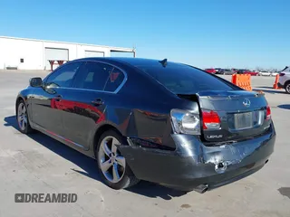 2008 Lexus GS 350 with VIN JTHBE96S580041922, listed as a IAAI auction lot 41714319 with 165,988 mi miles. Bid and sale history available at carsss.com. Image 3.