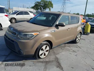 2014 Kia Soul with VIN KNDJN2A28E7024868, listed as a IAAI auction lot 42106273 with 115,805 mi miles and . Bid and sale history available at DreamBid. Image 2.