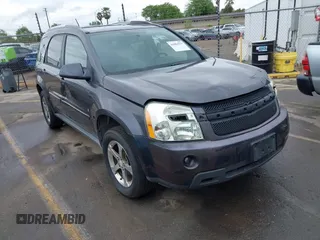 2007 Chevrolet Equinox LT with VIN 2CNDL63F576248799, listed as a IAAI auction lot 41904277 with 151,787 mi miles. Bid and sale history available at carsss.com. Image 1.