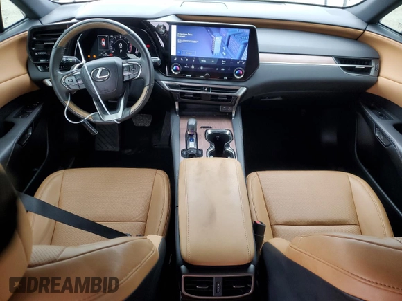 2023 Lexus RX with VIN 2T2BAMBA3PC014988, listed as a Copart auction lot 44420325 with 23,969 mi miles and Non Repairable. Bid and sale history available at carsss.com. Image 8.