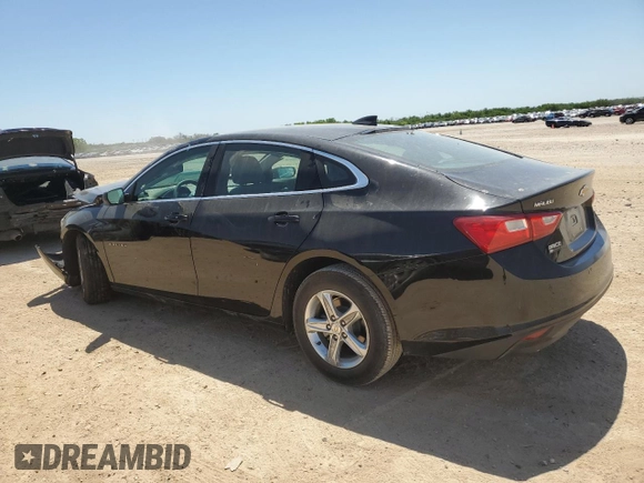 2025 Chevrolet Malibu LT with VIN 1G1ZD5ST1SF103582, listed as a Copart auction lot 51154425 with 7,376 mi miles and Salvage Title. Bid and sale history available at DreamBid. Image 2.