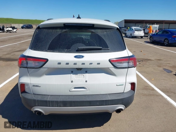 2020 Ford Escape SEL with VIN 1FMCU0H61LUA40865, listed as a IAAI auction lot 41889903 with 58,592 mi miles and . Bid and sale history available at carsss.com. Image 16.