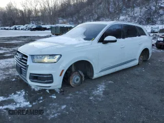 2017 Audi Q7 Premium Plus with VIN WA1LAAF76HD018067, listed as a Copart auction lot 41734245 with 138,716 mi miles and Salvage title. Bid and sale history available at DreamBid. Image 1.