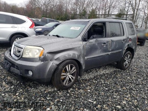 2011 Honda Pilot EX-L with VIN 5FNYF4H59BB079889, listed as a Copart auction lot 51964355 with Not Provided miles and Clean Title. Bid and sale history available at carsss.com. Image 1.